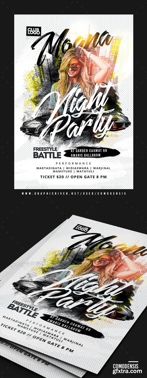 GR - DJ Flyer 21008445 GR - DJ Flyer 21008445