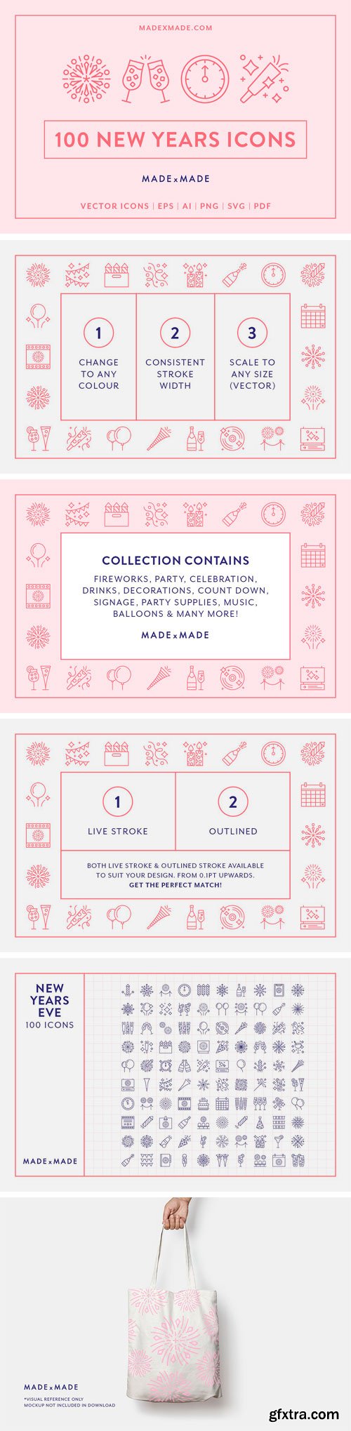 CM - Line Icons &ndash; New Years Eve 2011785