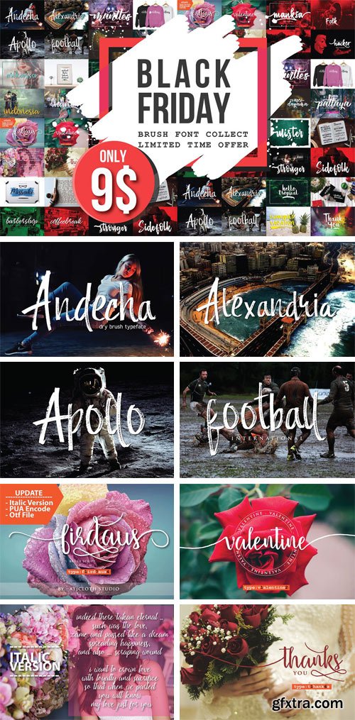 CM - Black Friday - Brush Typeface 2084488