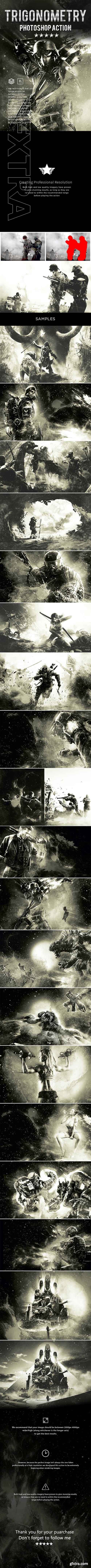 GraphicRiver - Trigonometry Photoshop Action 20974087