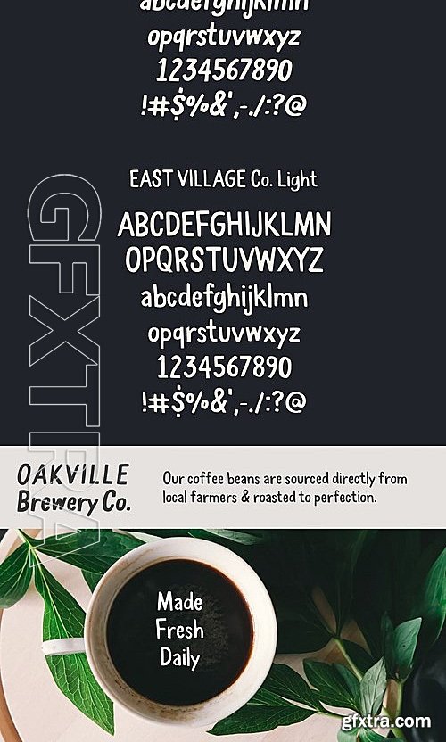 CM - East Village Bold Handwritten Font 2074751