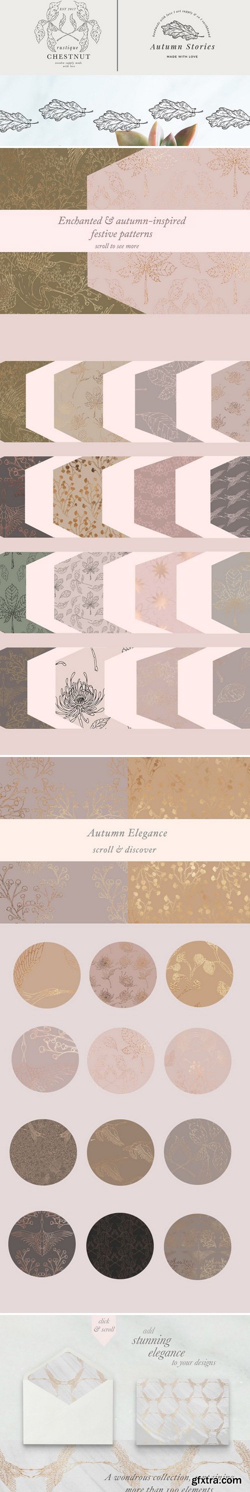 CM - Autumn Patterns &amp; Illustrations 1833220