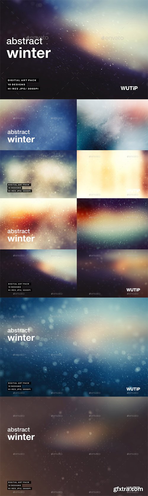GR - Abstract Winter Backgrounds 20664138 GR - Abstract Winter Backgrounds 20664138