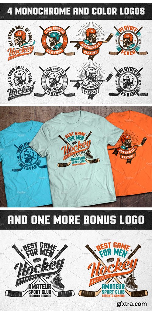 CM - Retro Hockey Logos 2037907