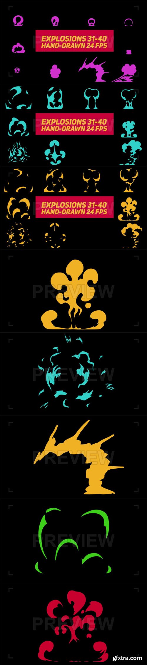 MA - Liquid Elements Explosions 31-40