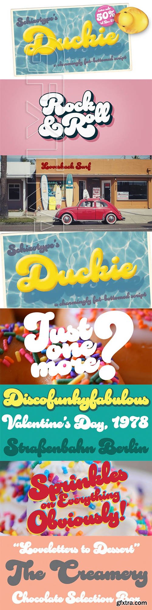 Duckie font family