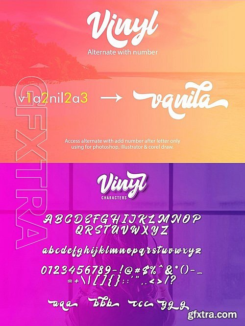 CM - Vinyl Script 2074769