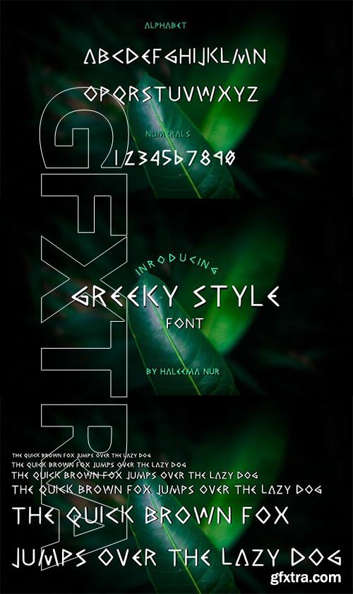 CreativeMarket - Greeky Style 2083880