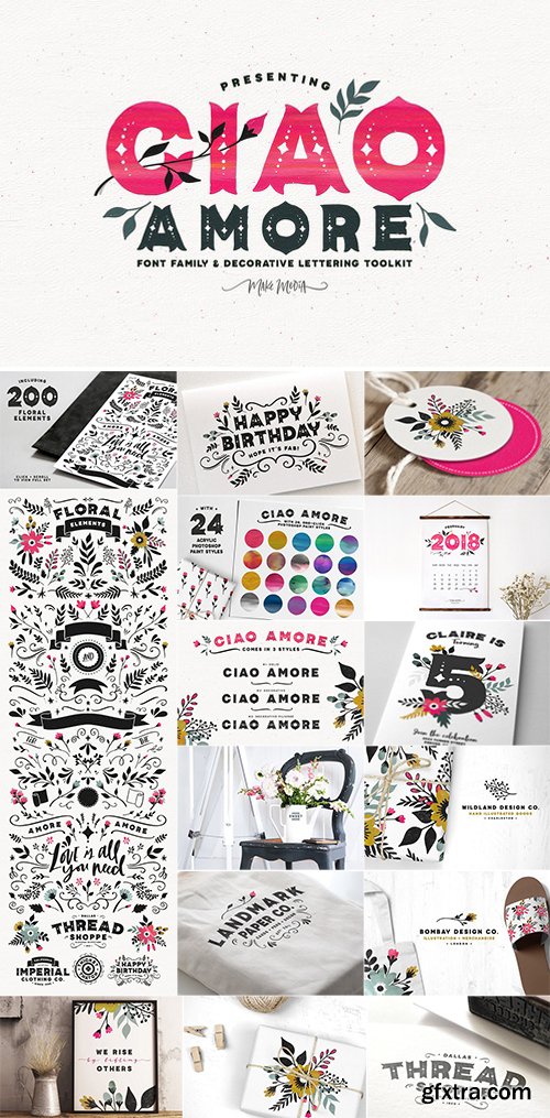 CM - Ciao Amore Decorative Type Kit 2003927