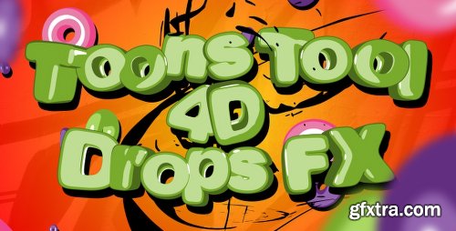 Videohive Toons Tool 4D (Drops FX) 20333075 (Cinema 4D)