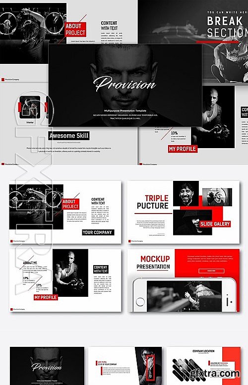 CM - Provision Powerpoint Template 2014244