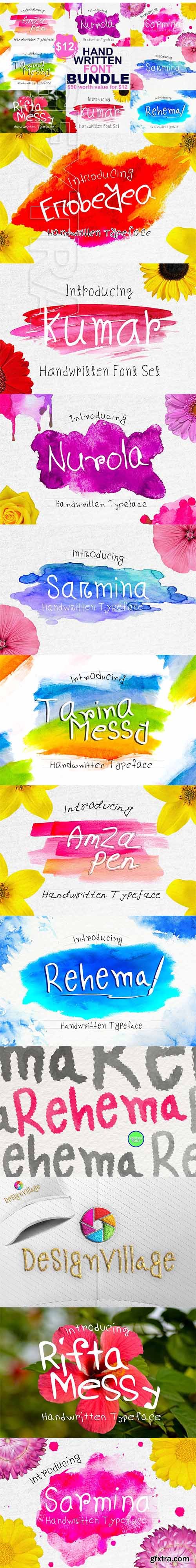 CreativeMarket - Fonts Collection 2082032