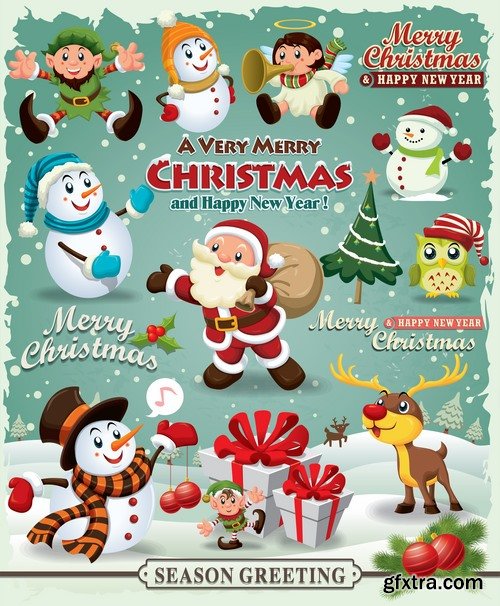 New Year label Christmas sticker discount sale EPS 25