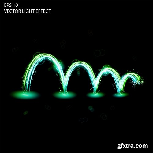 New Year Christmas light effect spark laser illumination color music 25 EPS