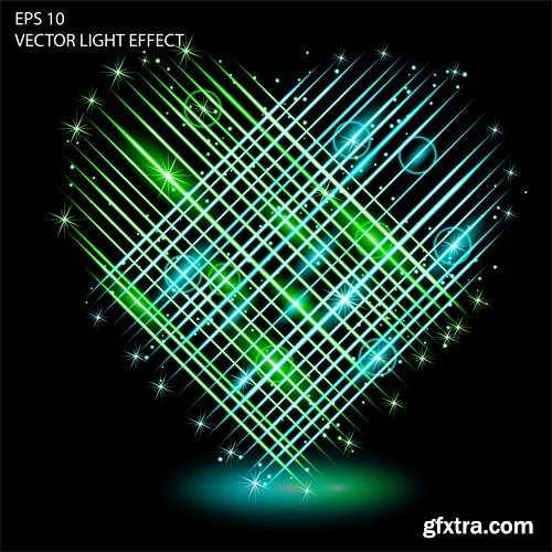 New Year Christmas light effect spark laser illumination color music 25 EPS