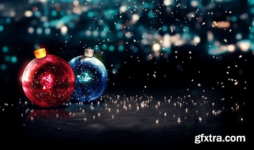 New Year illustration Christmas decoration gift holiday tree toy logo 25 HQ Jpeg