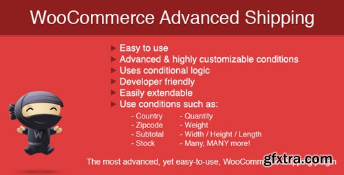 CodeCanyon - WooCommerce Advanced Shipping v1.0.14 - 8634573 CodeCanyon - WooCommerce Advanced Shipping v1.0.14 - 8634573