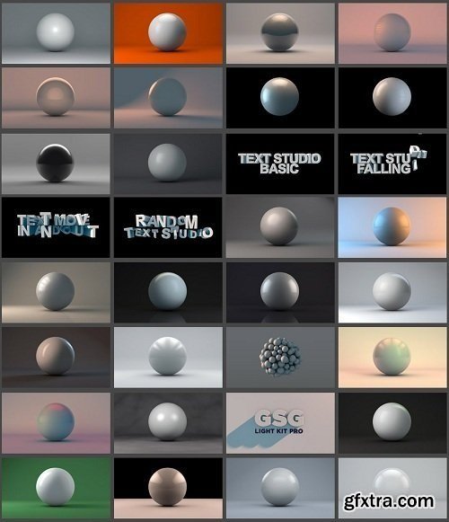 Greyscale Gorilla Light Kit Pro v2.0 for Cinema 4D