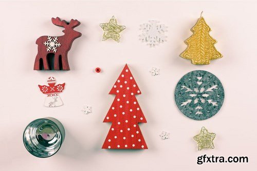 Square Postcard for Christmas