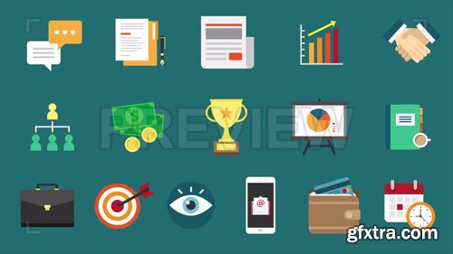 MA - 16 Business Icons Pack