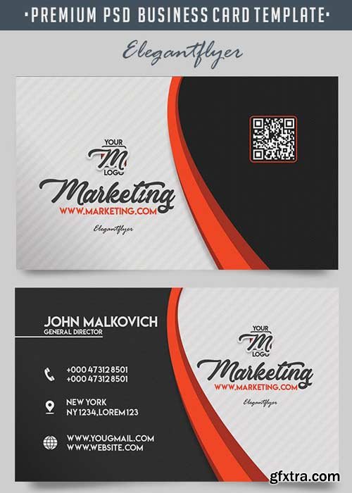 Marketing V11 Premium Business Card Templates PSD