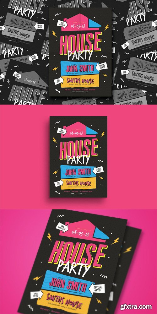 House Party Flyer