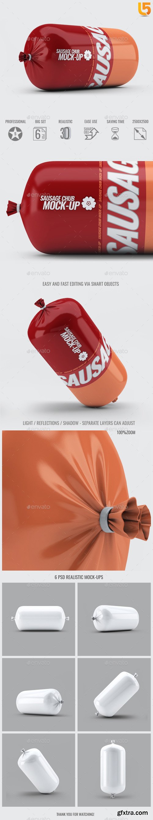 GR - Sausage Chub Mock-Up 20705852 GR - Sausage Chub Mock-Up 20705852