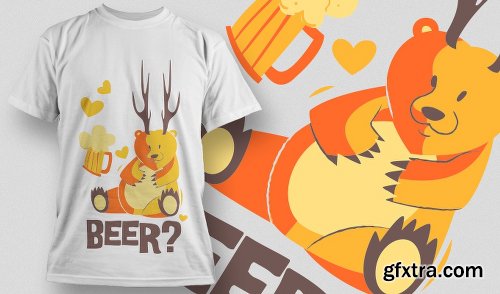 Fashionable Print Ready T-Shirt Designs