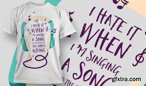 Fashionable Print Ready T-Shirt Designs