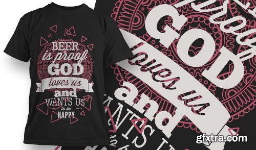 Fashionable Print Ready T-Shirt Designs