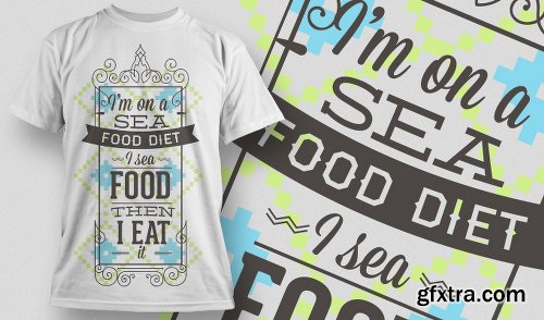 Fashionable Print Ready T-Shirt Designs