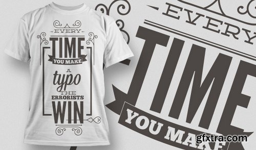 Fashionable Print Ready T-Shirt Designs