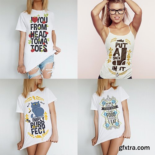 Fashionable Print Ready T-Shirt Designs