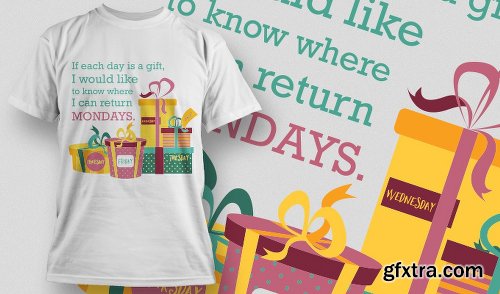 Fashionable Print Ready T-Shirt Designs