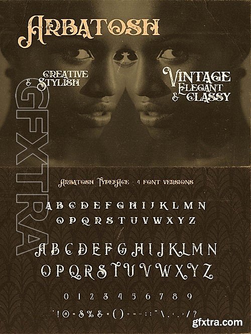 CM - Arbatosh - Display Font 2106535