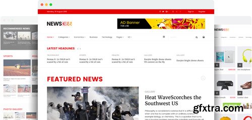 JoomShaper - News365 v1.8 - Joomla Article & K2 Responsive News/Magazine Joomla Template