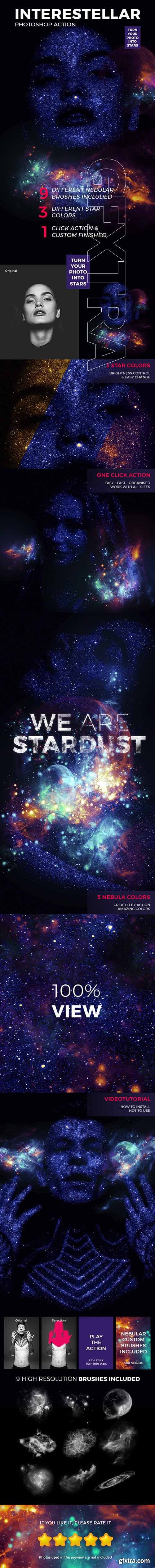 GraphicRiver - Interestellar Photoshop Action 21012032
