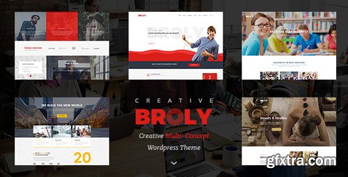 ThemeForest - Broly v1.0.3 - Creative Multi-Concept WordPress Theme - 17373855