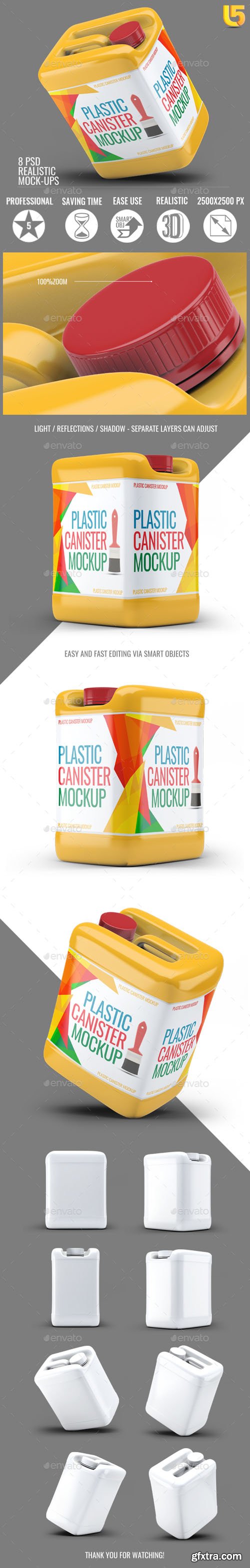 GR - Plastic Canister Mock-Up 21074422 GR - Plastic Canister Mock-Up 21074422