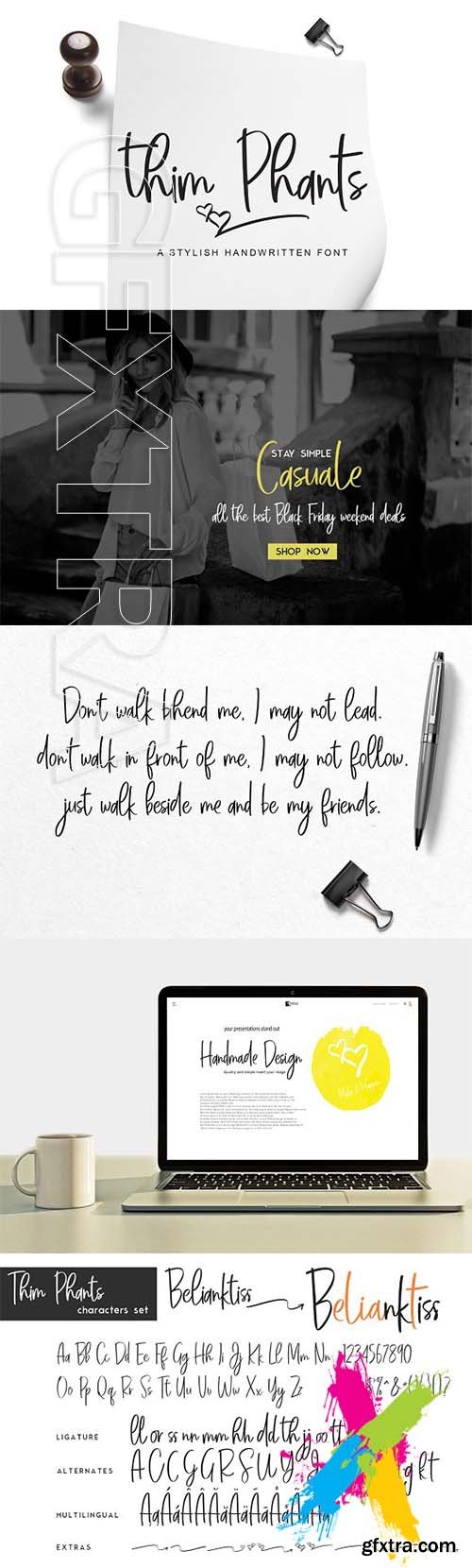 CreativeMarket - Thim Phants Script 2097130