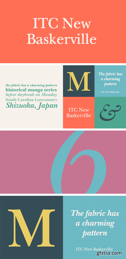 ITC New Baskerville Font Family