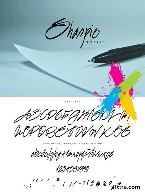 CreativeMarket - Sharpie Script 2096016