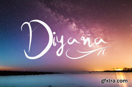 CreativeMarket Diyana Handwritten Font 2090479