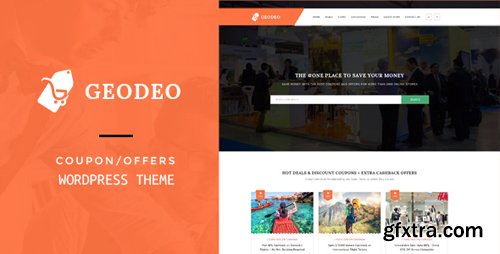 ThemeForest - Geodeo v1.0.8 - Coupons & Deals WordPress Theme - 17463176