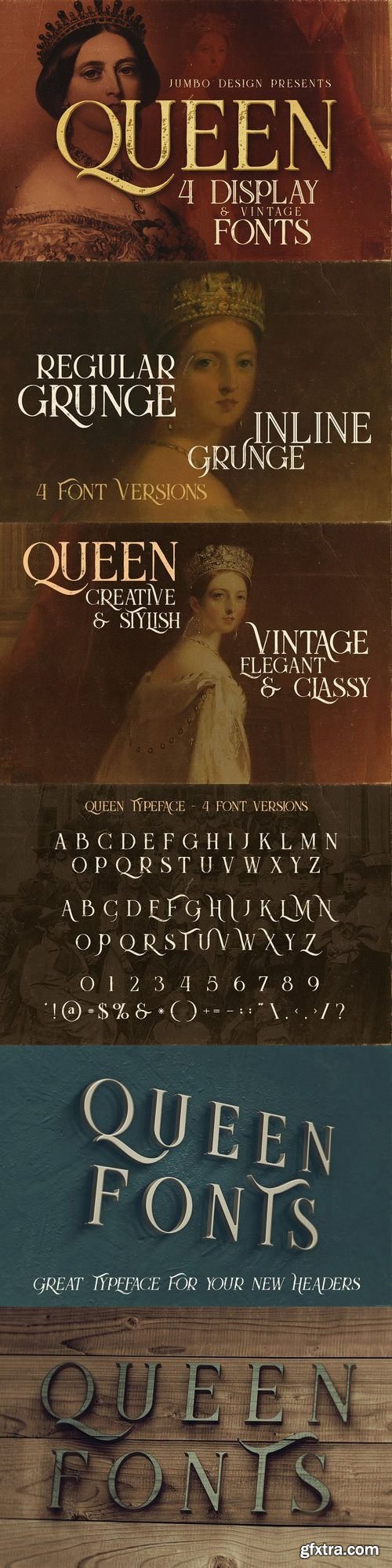 CM - Queen - Display Font 1822578