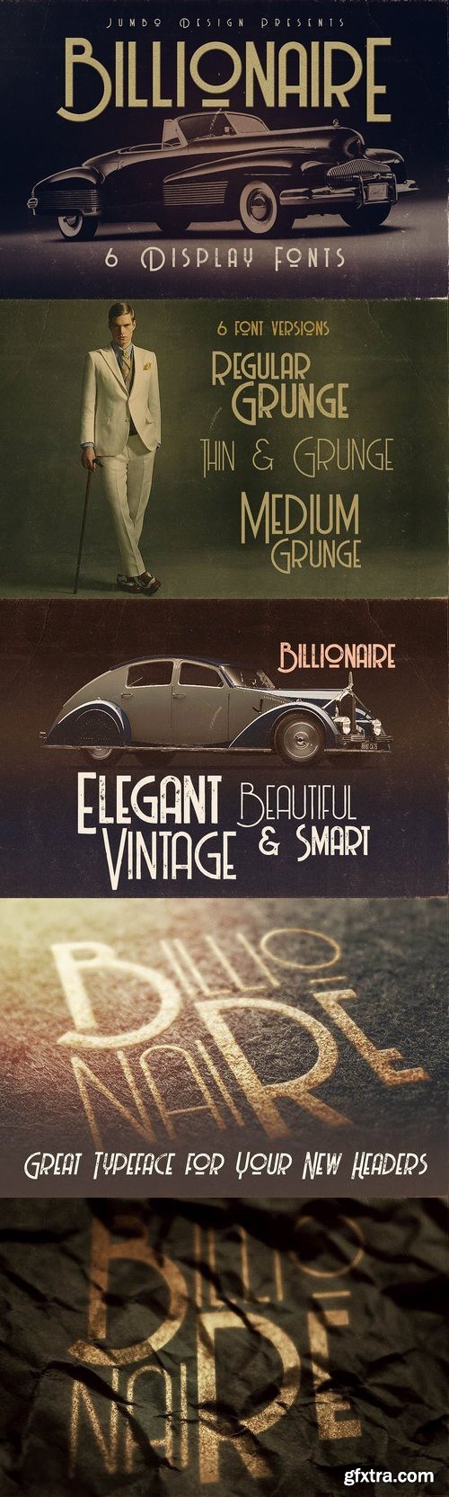 CM - Billionaire - Display Font 1509666