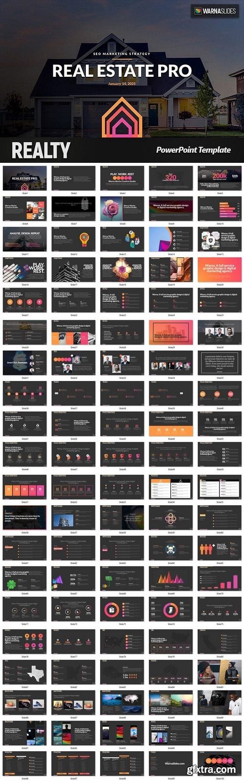 CM - Realty PowerPoint Template 1845006