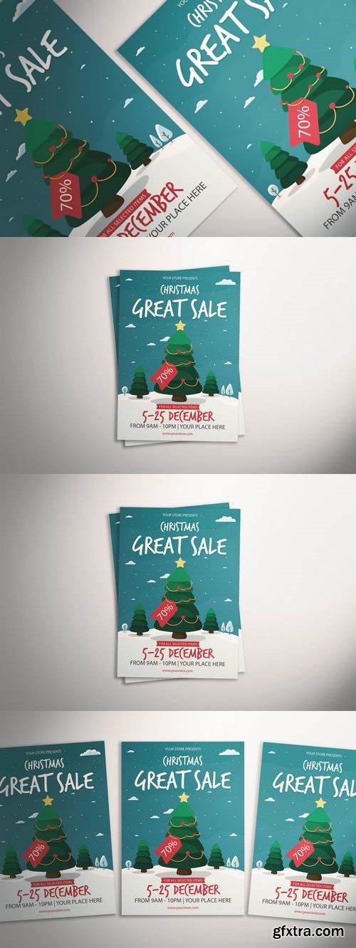Christmas Great Sale Flyer