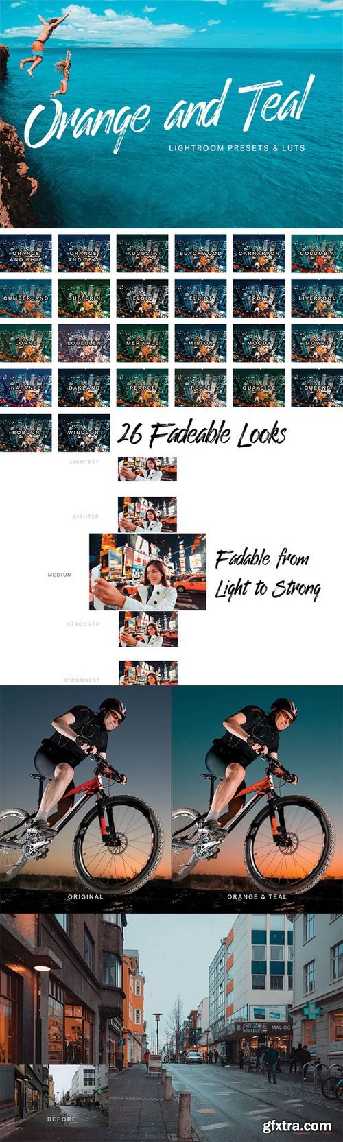 Graphicriver - Orange Teal Lightroom Presets and LUTs 21091784 Graphicriver - Orange Teal Lightroom Presets and LUTs 21091784
