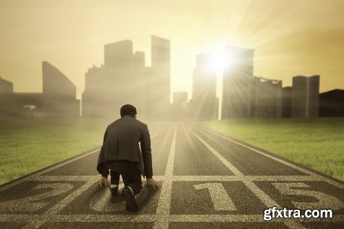 Runner Athlete Running at Seaside 23xJPG